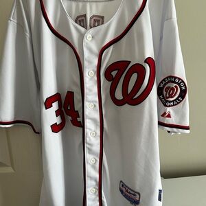 Majestic Authentic Collection White Jersey